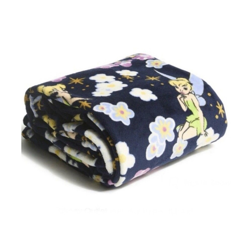 NWT Vera Bradley Essential Throw Blanket Tinkerbell 50x80